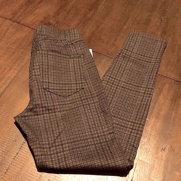 ANTHROPOLOGIE Sanctuary Plaid Leggings - Picture 1 of 14